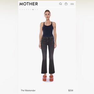 Mother Denim "The Weekender" - Deep End Size 27, 31" Inseam